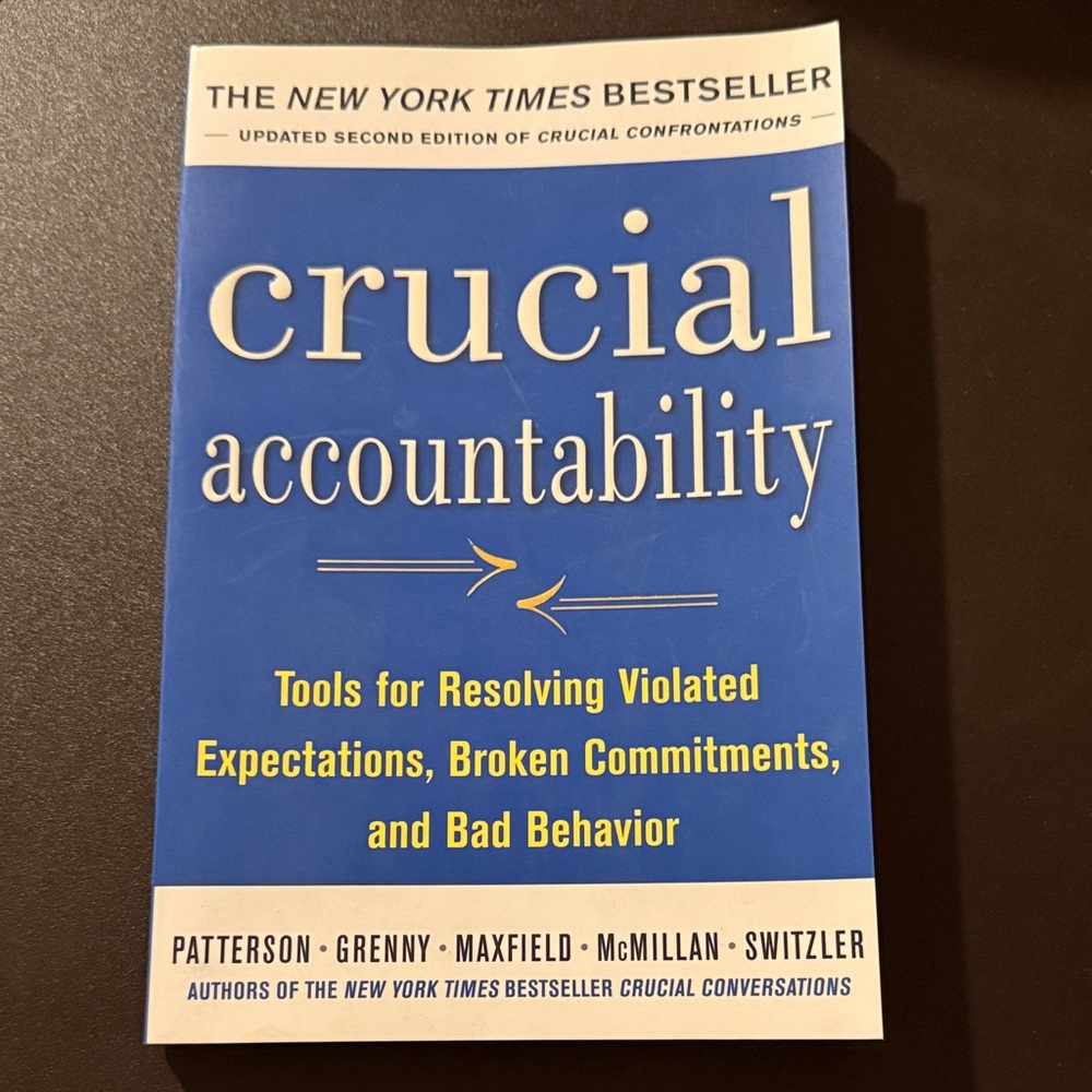 Crucial Accountability Book